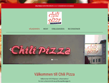 Tablet Screenshot of chilipizza.se